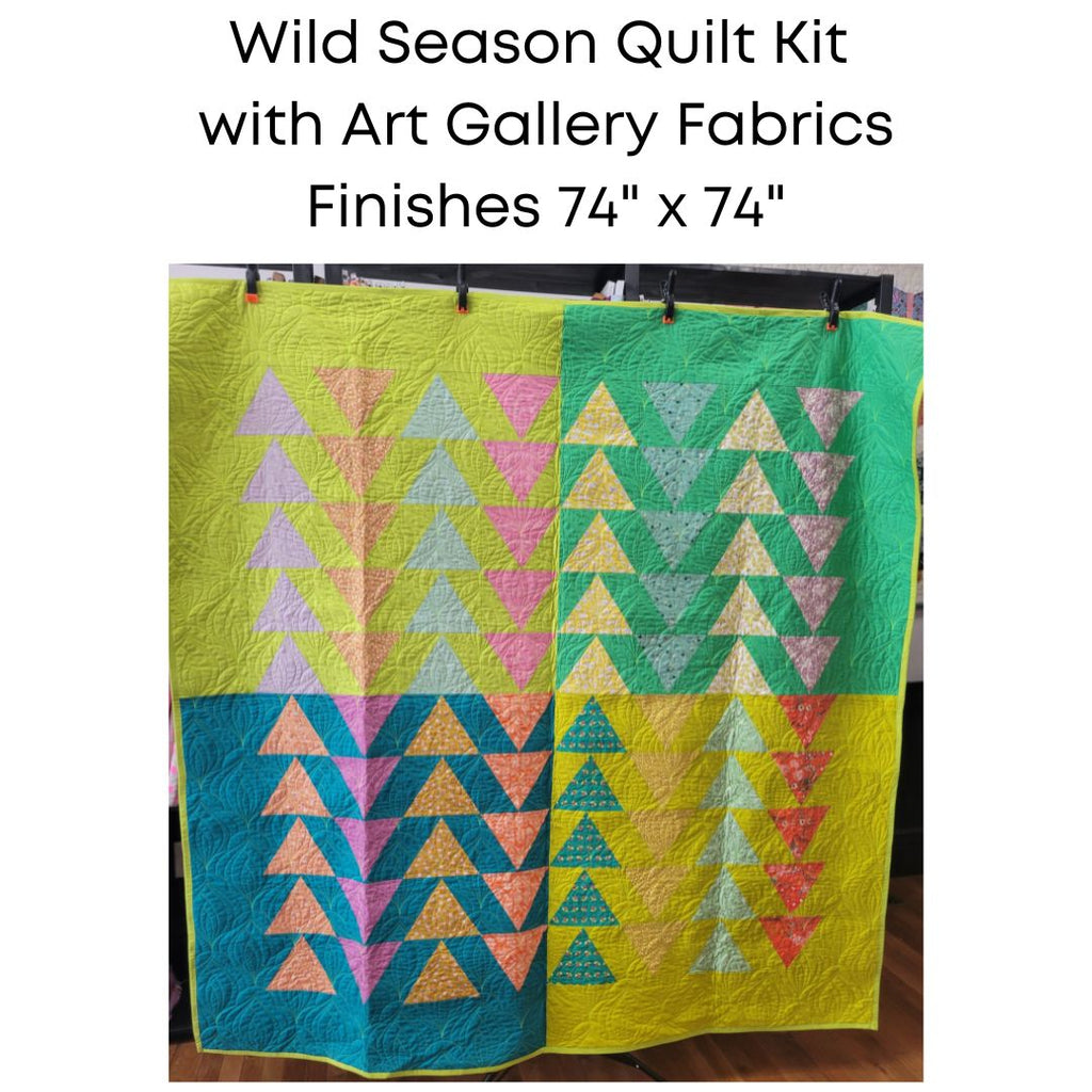 Art Gallery Wildflower Hill Wild Season Quilt Kit