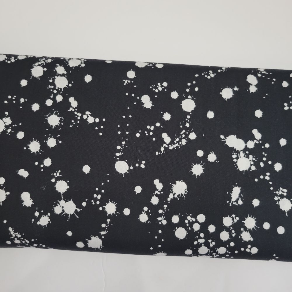 Giucy Giuce Sleuth Pitch Spatter Black Fabric