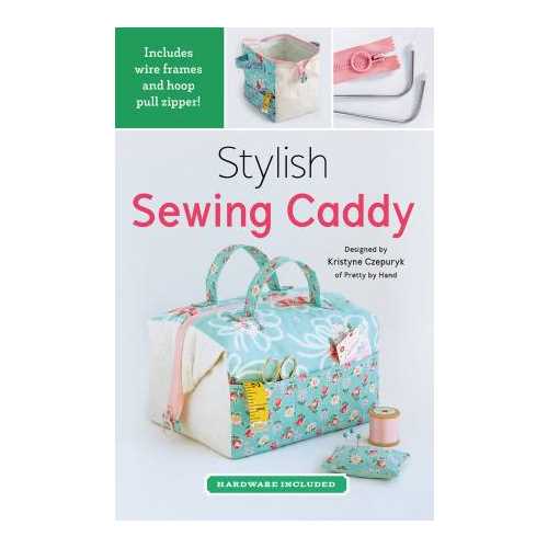 Stylish Sewing Caddy Pattern and Kit by Zakka Workshop