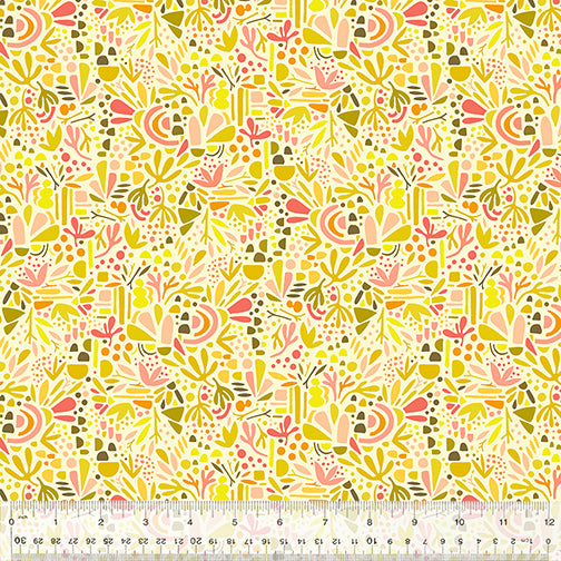 Tamara Kate Anew The Dreamer Pink Lemonade Floral Fabric