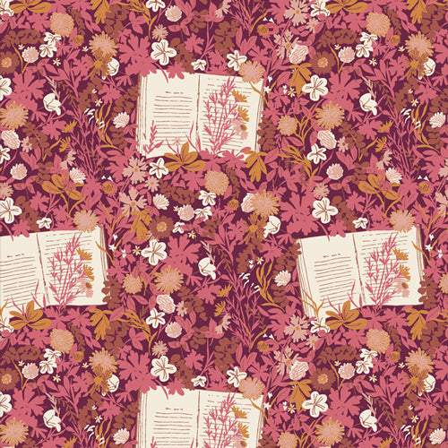 Art Gallery Bold Collection Wildest Dreams Pink Floral Fabric