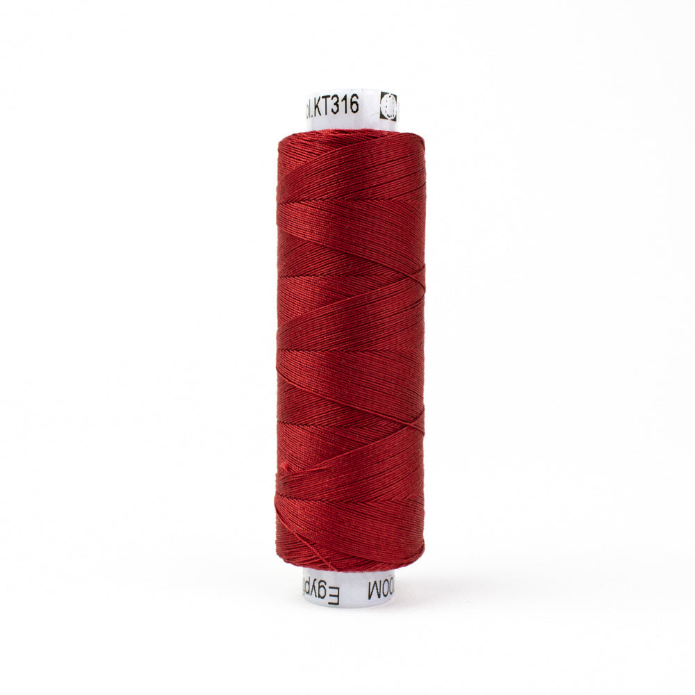 Wonderfil Konfetti Hot Rod Red Thread 50 wt Cotton Mini Spool