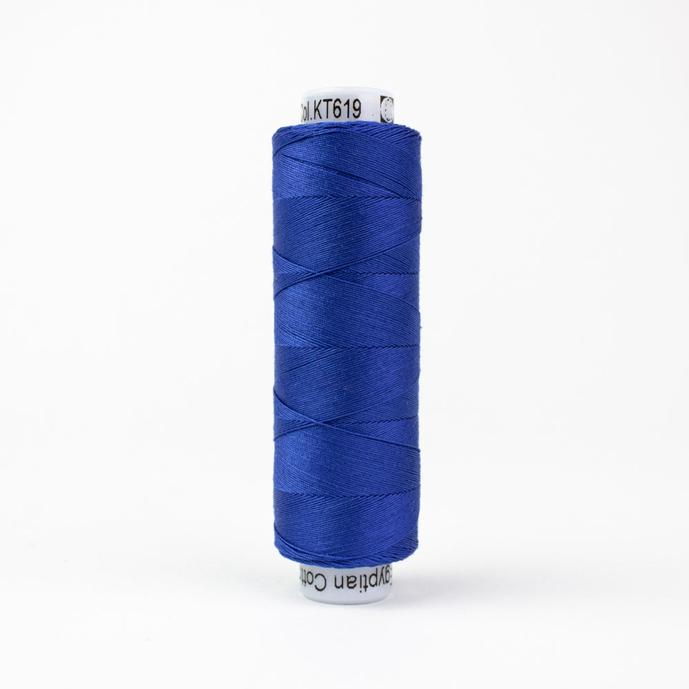 Wonderfil Konfetti Marina Blue Thread 50 wt Cotton Mini Spool