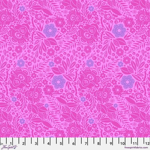Anna Maria Love Always Lace Sweet Pink Fabric