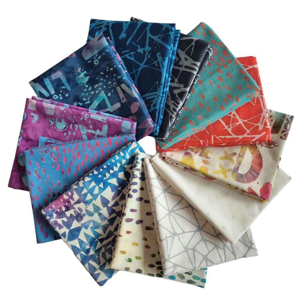 Found Modern Batiks by Carrie Bloomston