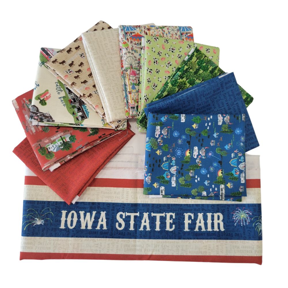 All Iowa Shop Hop Fabric Bundle
