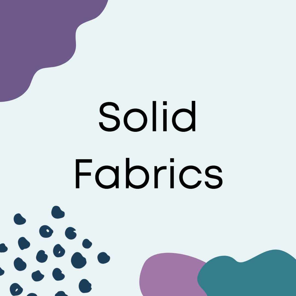 Solid Fabrics For Modern Quilting