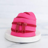 30" Zipper - Jam Pink