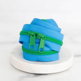 30" Colored Zipper - Earth Blue