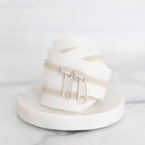 30" Colored Zipper - Porcelain White