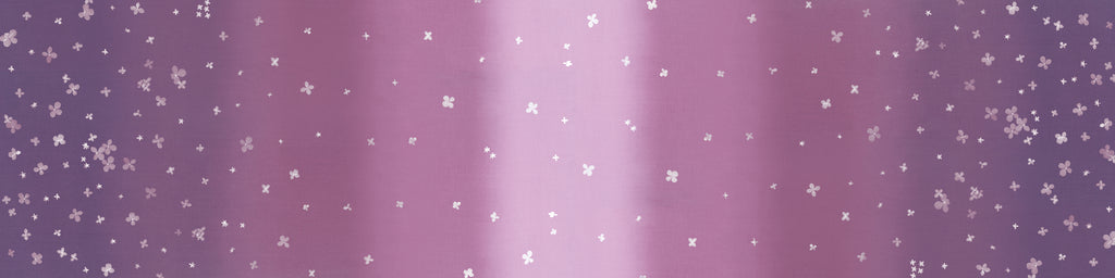 V & Co Ombre Bloom Mauve Purple Fabric