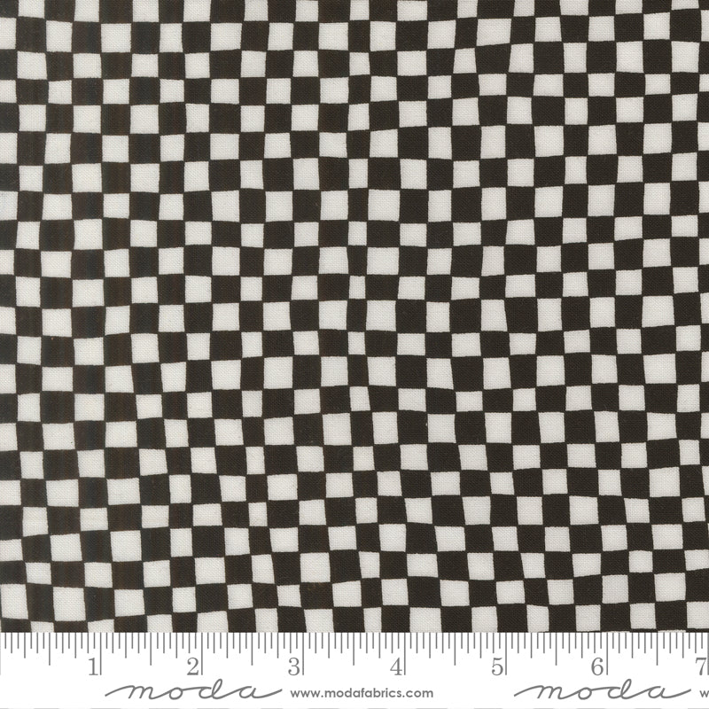 Alli K Design True to Hue Checks Black Fabric