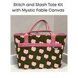 Stitch and Stash Tote Kit with Ruby Star Society Canvas