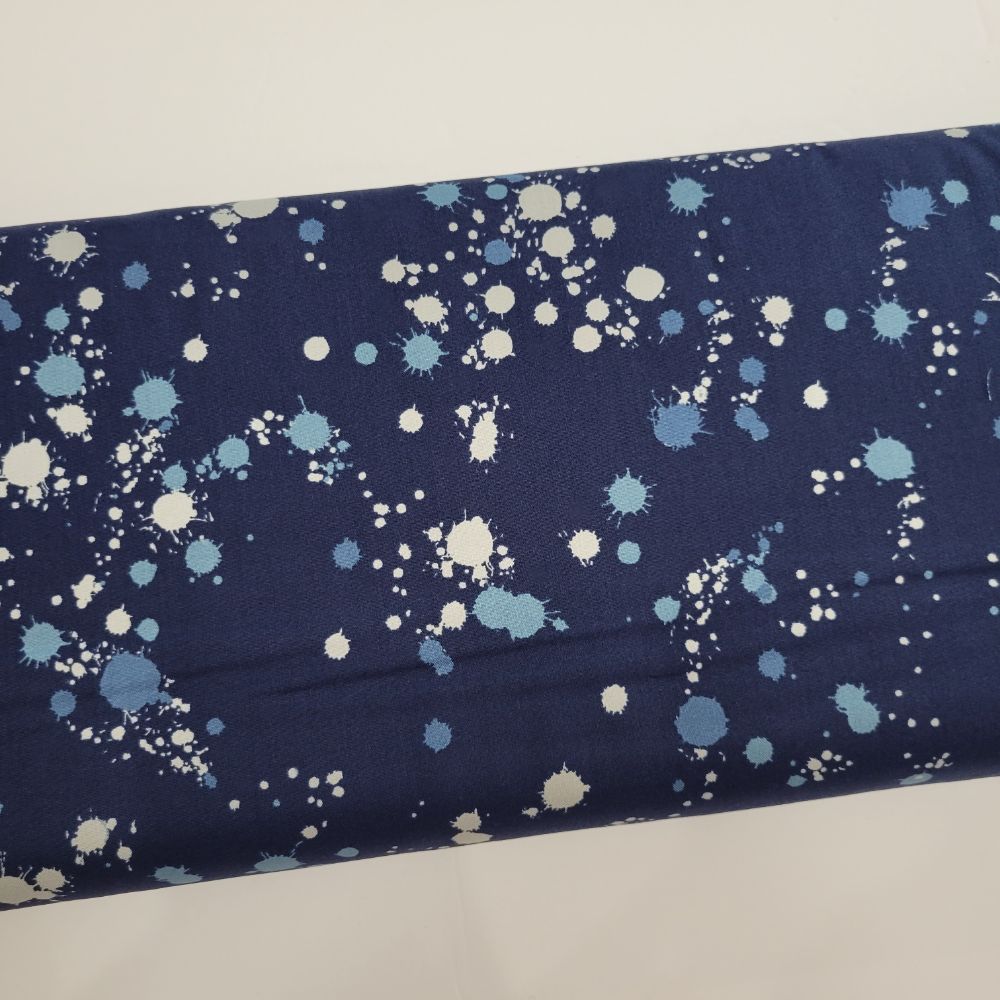 Giucy Giuce Sleuth Contusion Spatter Blue Fabric