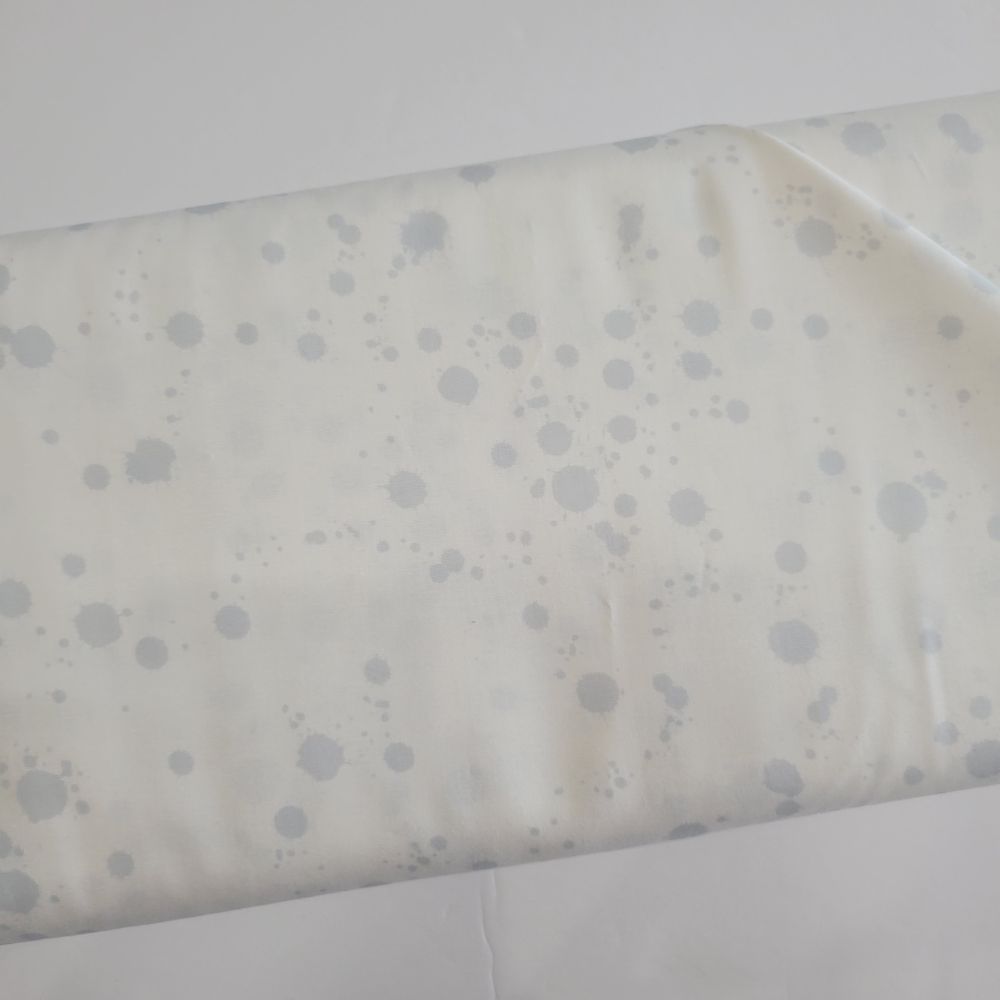 Giucy Giuce Sleuth Hush Spatter White Fabric
