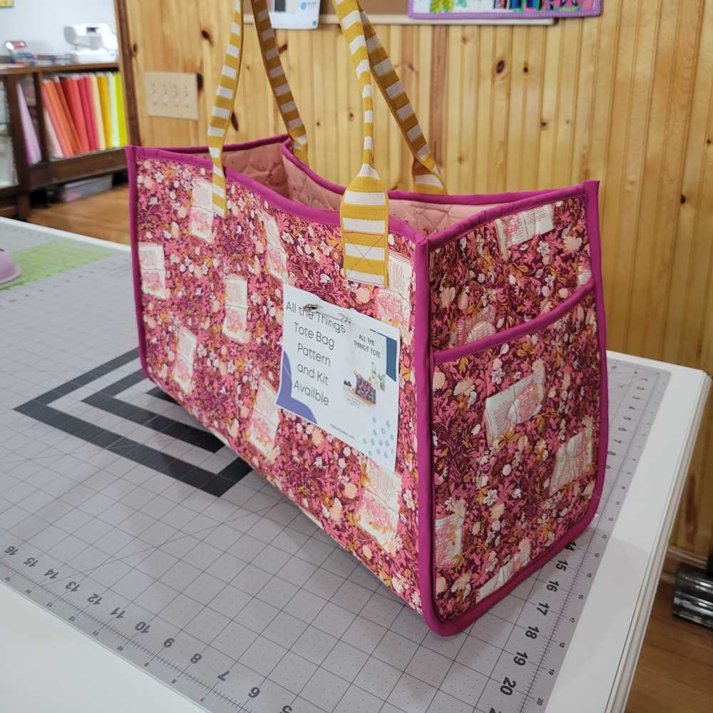 All the Things Tote Kit Art Gallery Pink Fabrics