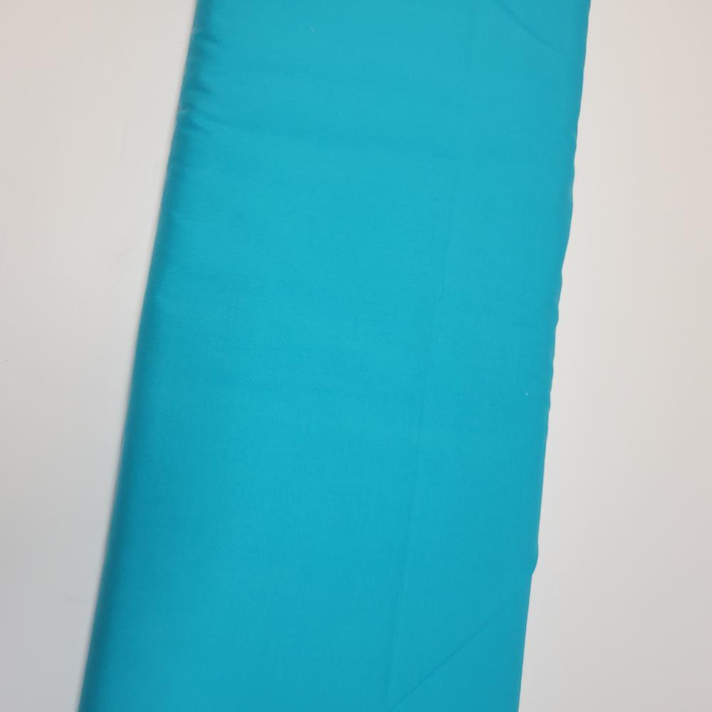Andover Century Solids Turquoise Solid Blue Fabric
