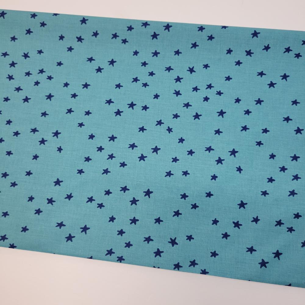 Ruby Star Society Starry 2 Turquoise Blue Fabric