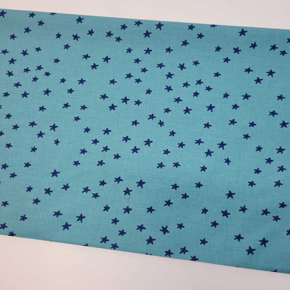 Ruby Star Society Starry 2 Turquoise Blue Fabric