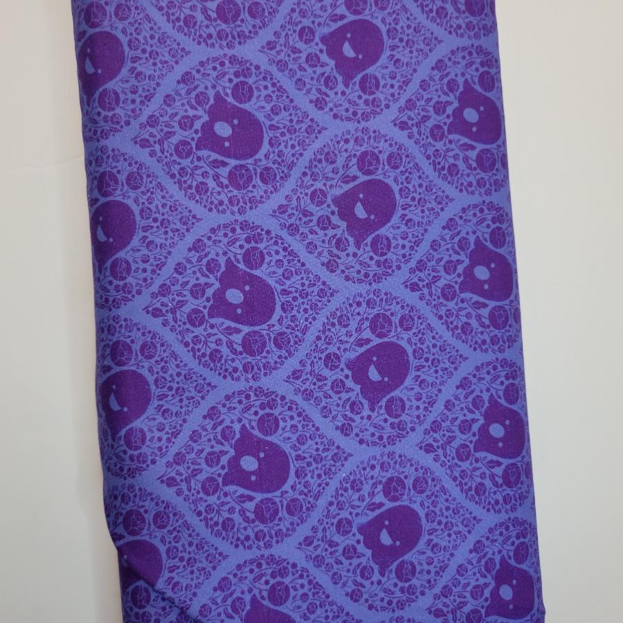 Pammie Jane Bootiful Ghosted Orchid Purple Fabric