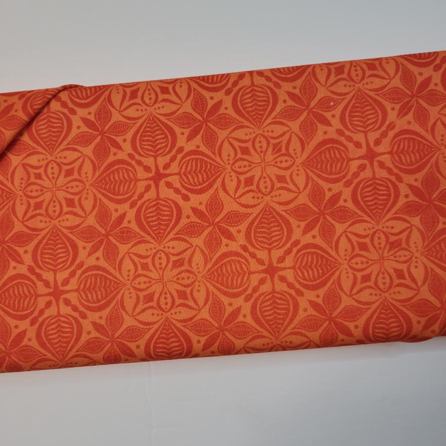 Valori Wells Grace Collection Curious Tangerine Orange Fabric