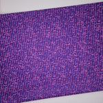 Giucy Giuce Scrawl Quilty Words Purple Agate Fabric