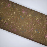 Ruby Star Society Speckled 2024 Metallic Cocoa Brown Fabric