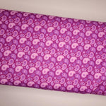 Poppie Cotton Calico Cowgirls Paisley & Poppy Purple Fabric