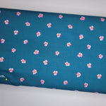 Ruby Star Society Bird is the Word Violet Storytime Teal Floral Fabric