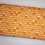 Ruby Star Society Bird is the Word Butterflies Turmeric Orange Fabric