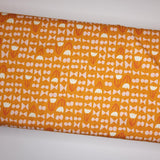 Ruby Star Society Bird is the Word Butterflies Turmeric Orange Fabric