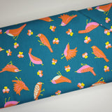 Ruby Star Society Bird is the Word Migration Storytime Teal Fabric