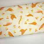 Ruby Star Society Bird is the Word Migration Natural Cream Fabric