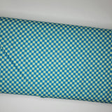 Ruby Star Society Animal Animal Flower Check Vintage Blue Fabric