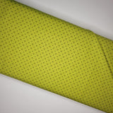 V & Co Color Crush X and O Green Fabric