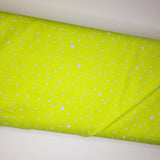 Tula Pink True Colors 2025 Space Sprinkles Lightning Bug Green Fabric