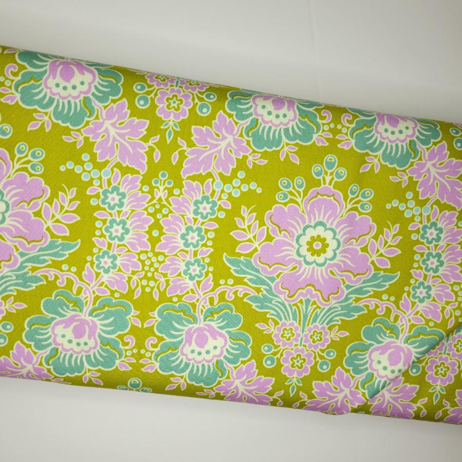 
Heather Bailey Full Bloom Eloise in Chartreuse Floral Fabric

