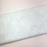 Alison Glass Sun Print Whisper Stencil Teal Fabric