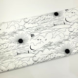 Alison Glass Sun Print Whisper Dwell Zebra White Fabric