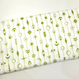 Alison Glass Sun Print Whisper Gaze Moss Fabric