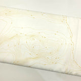 Alison Glass Sun Print Whisper Topography Chartreuse Fabric