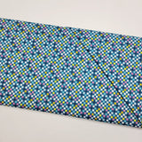 Ruby Star Society Washi Plus Checkmate Teal Fabric 7" REMNANT