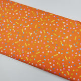Ruby Star Society Washi Plus Ditsy Stuff Goldfish Orange Fabric