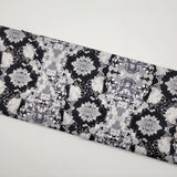 Libs Elliott Phantasm Dark Damask Raven Gray Fabric