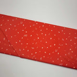 Lizzy House Tiny Christmas Cookies Red Fabric