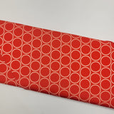 Lizzy House Tiny Christmas Pearl Bracelet on Red Fabric