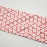 Lizzy House Tiny Christmas Pearl Bracelet Cotton Candy Fabric 9" REMNANT