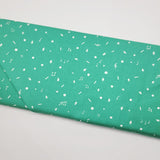 Lizzy House Tiny Christmas Cookies Forest Green Fabric