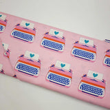 Ruby Star Society Best Day Ever Typewriters Posy Fabric