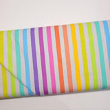 Tula Pink Graywork True Colors Disco Stripe Whisper Gray Fabric